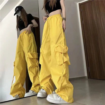 Women Y2K Cargo Pants High Waist Sweatpants