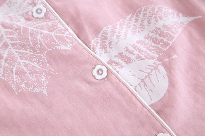 Cotton long sleeve casual sleepwear