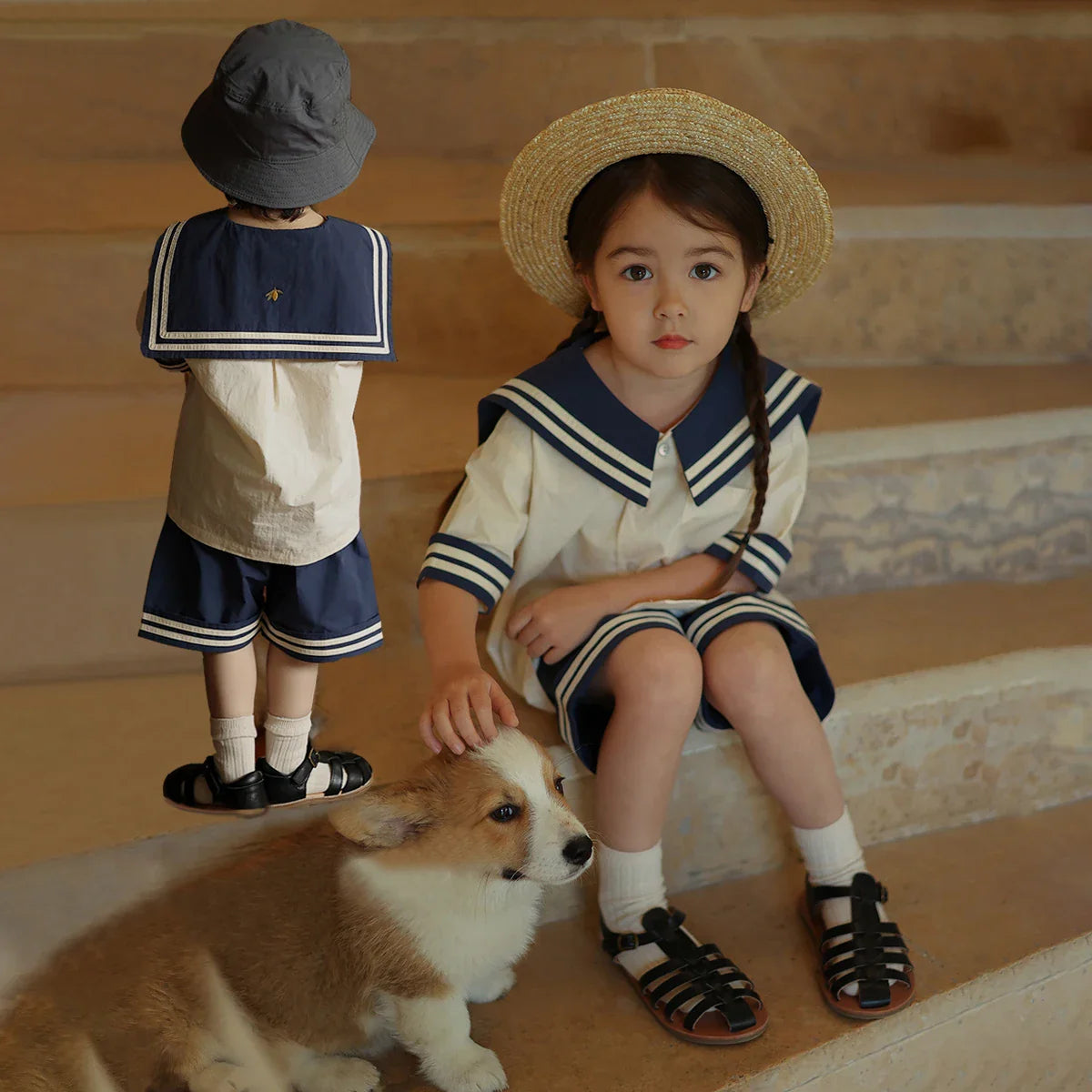 Baby Navy Uniform Baby Costume