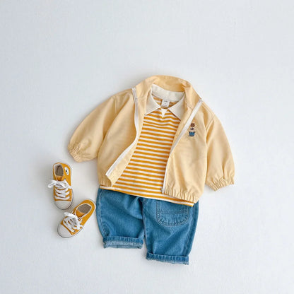 Jacket Kids Baby Girls Boys Full Sleeve
