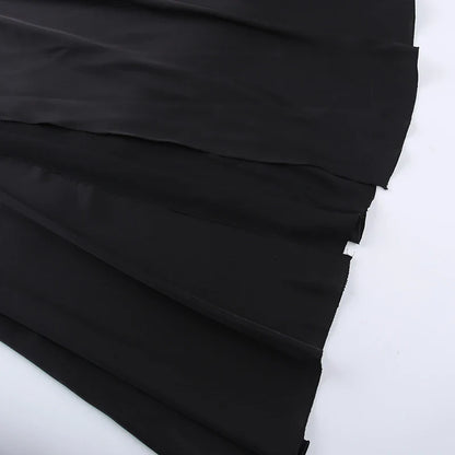 Swing Collar Sleeveless  Dress