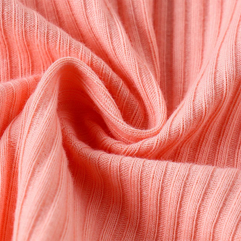 Baby Clothing Girl Summer Frill Trim Ribbed Romper + Elastic Waist Shorts + Bow Headband