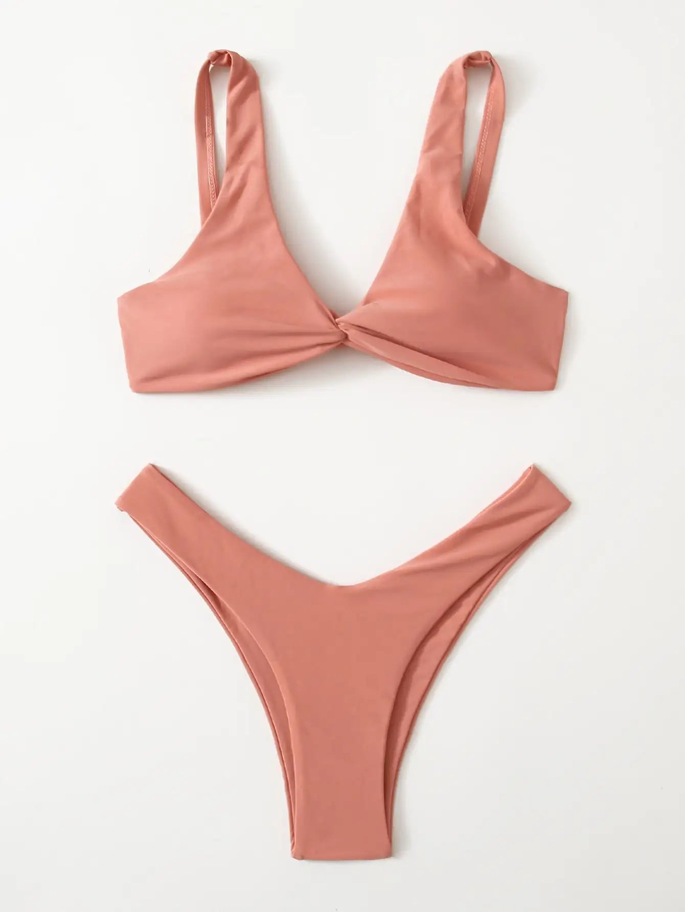 Sexy Bikini Padded Bra High Leg Bandage Push Up