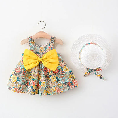 2Piece Sets Summer Toddler Girl Clothes Baby Dresses
