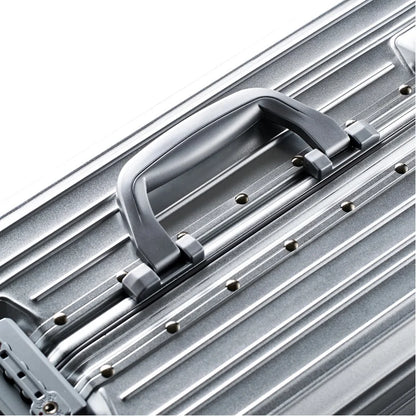 Aluminum Magnesium Alloy Large Size Luggage Offers With Wheels Travel Suitcases With Wheels Free Shipping Cabin Fashion Suitcase