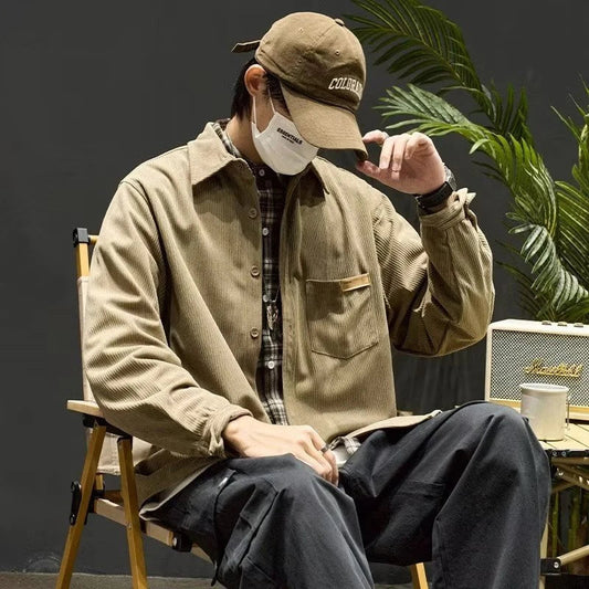 Long Sleeve Corduroy Shirts