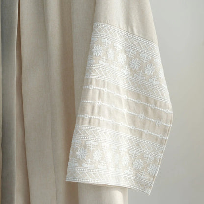 Embroidery Kimono Abaya