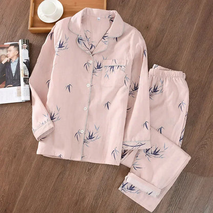 Cotton long sleeve casual sleepwear