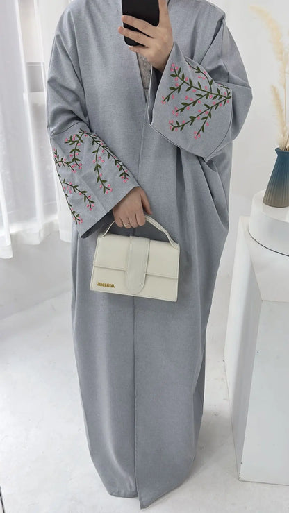 Embroidery Abayas Dress