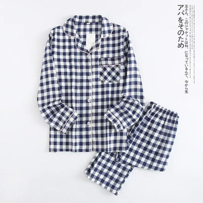 Cotton long sleeve casual sleepwear