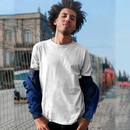Cotton Solid Tshirts Mens