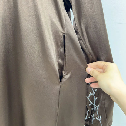 Handmade Beaded Dress Gown