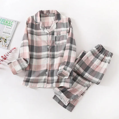 Cotton long sleeve casual sleepwear