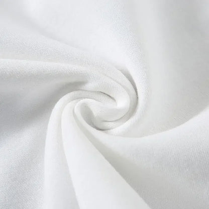 Black White Pure Cotton T-shirt