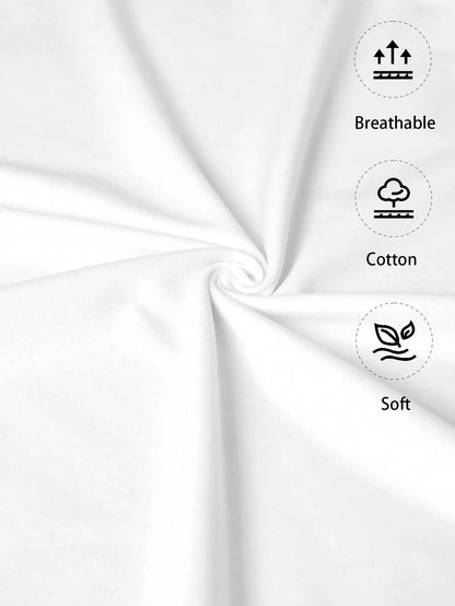 Simple Line Pattern Women's Face Printing