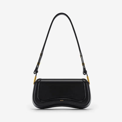 Women's Adjustable Crossbody Shoulder Bag Retro Underarm Saddle Bag