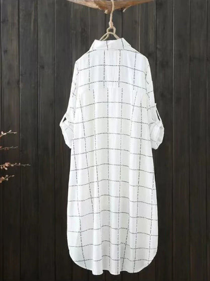 Korean Fashion Simple Solid Color Autumn Shirts Women