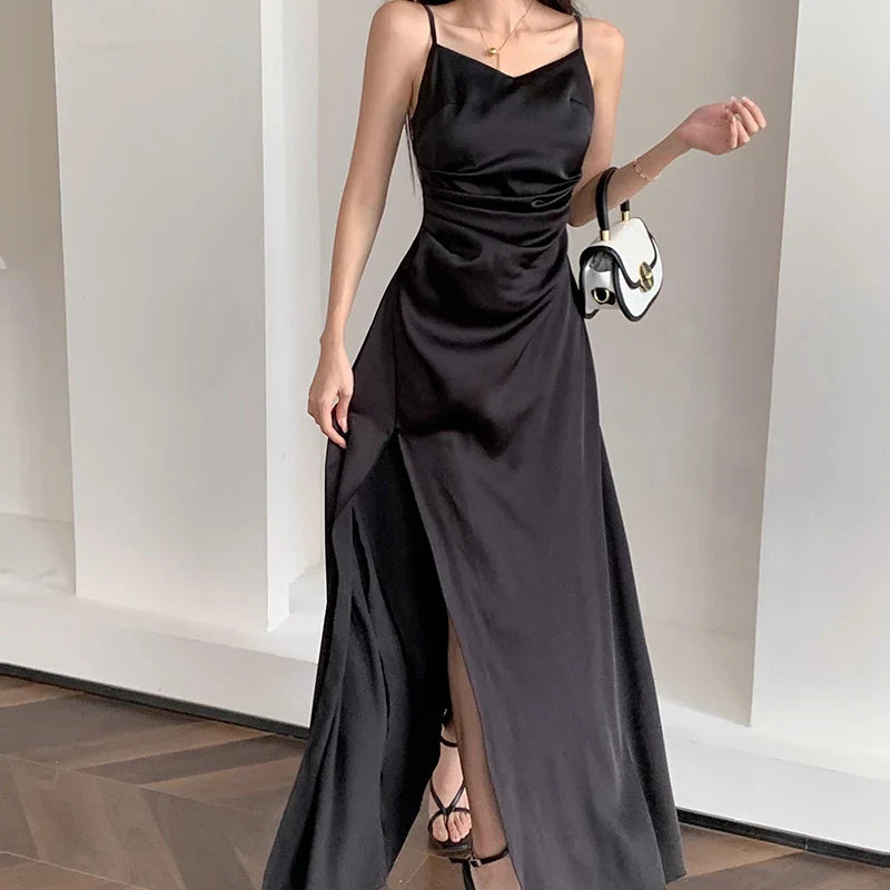 Swing Collar Sleeveless  Dress