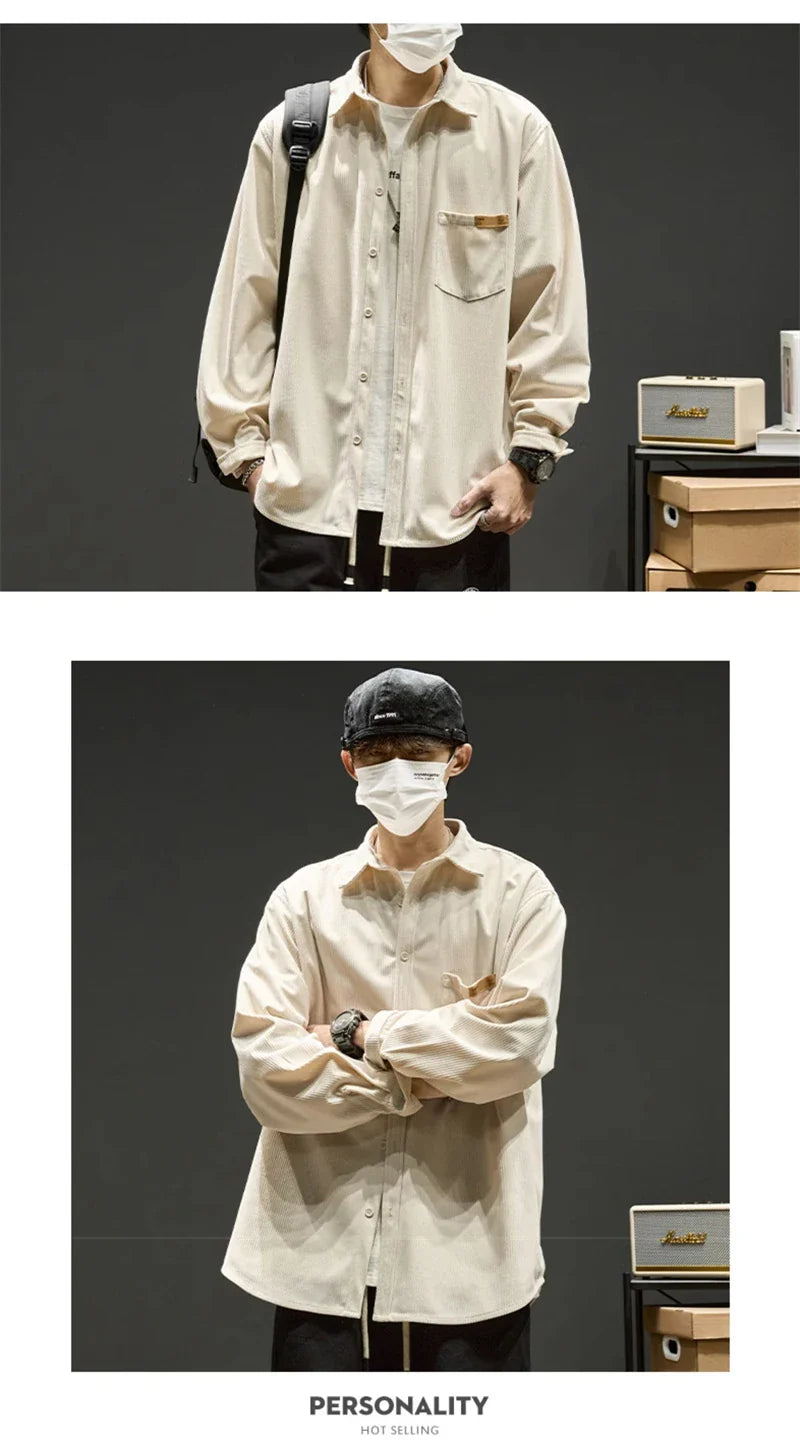 Long Sleeve Corduroy Shirts