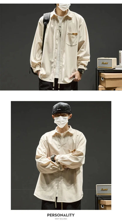 Long Sleeve Corduroy Shirts