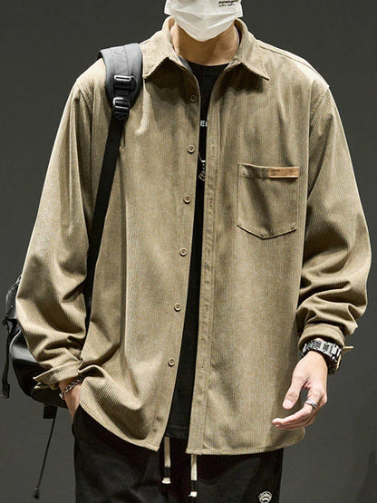 Long Sleeve Corduroy Shirts