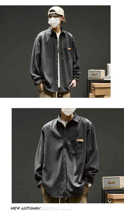 Long Sleeve Corduroy Shirts