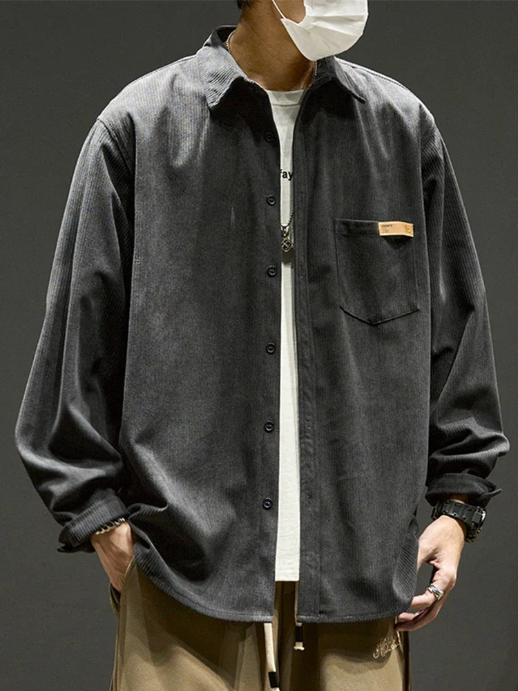 Long Sleeve Corduroy Shirts