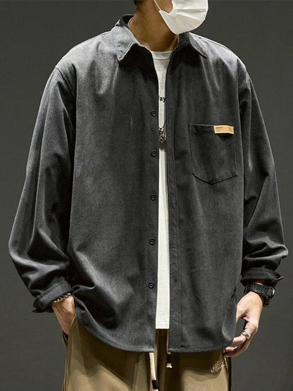 Long Sleeve Corduroy Shirts