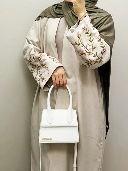 Embroidery Abayas Dress
