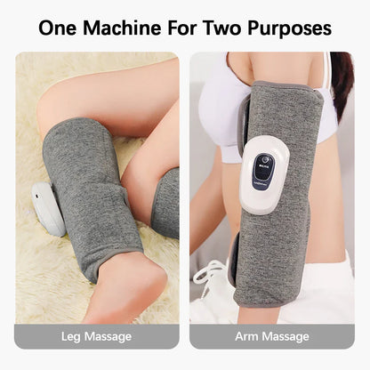 Electric Leg Massager Wireless Rechargeable Air Compression Leg