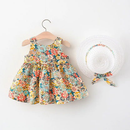 2Piece Sets Summer Toddler Girl Clothes Baby Dresses