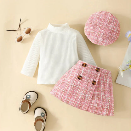 Infant Spring Autumn Long Sleeve Top andDress Set 6-18months Baby Girl