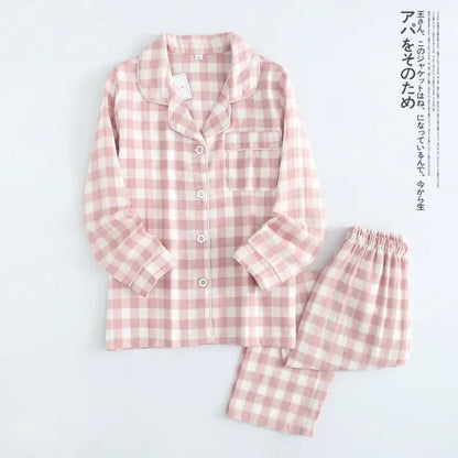 Cotton long sleeve casual sleepwear