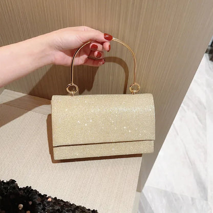 Shiny Clutch Handbag for Women
