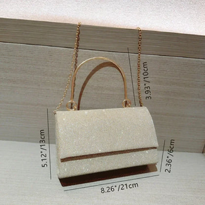 Shiny Clutch Handbag for Women
