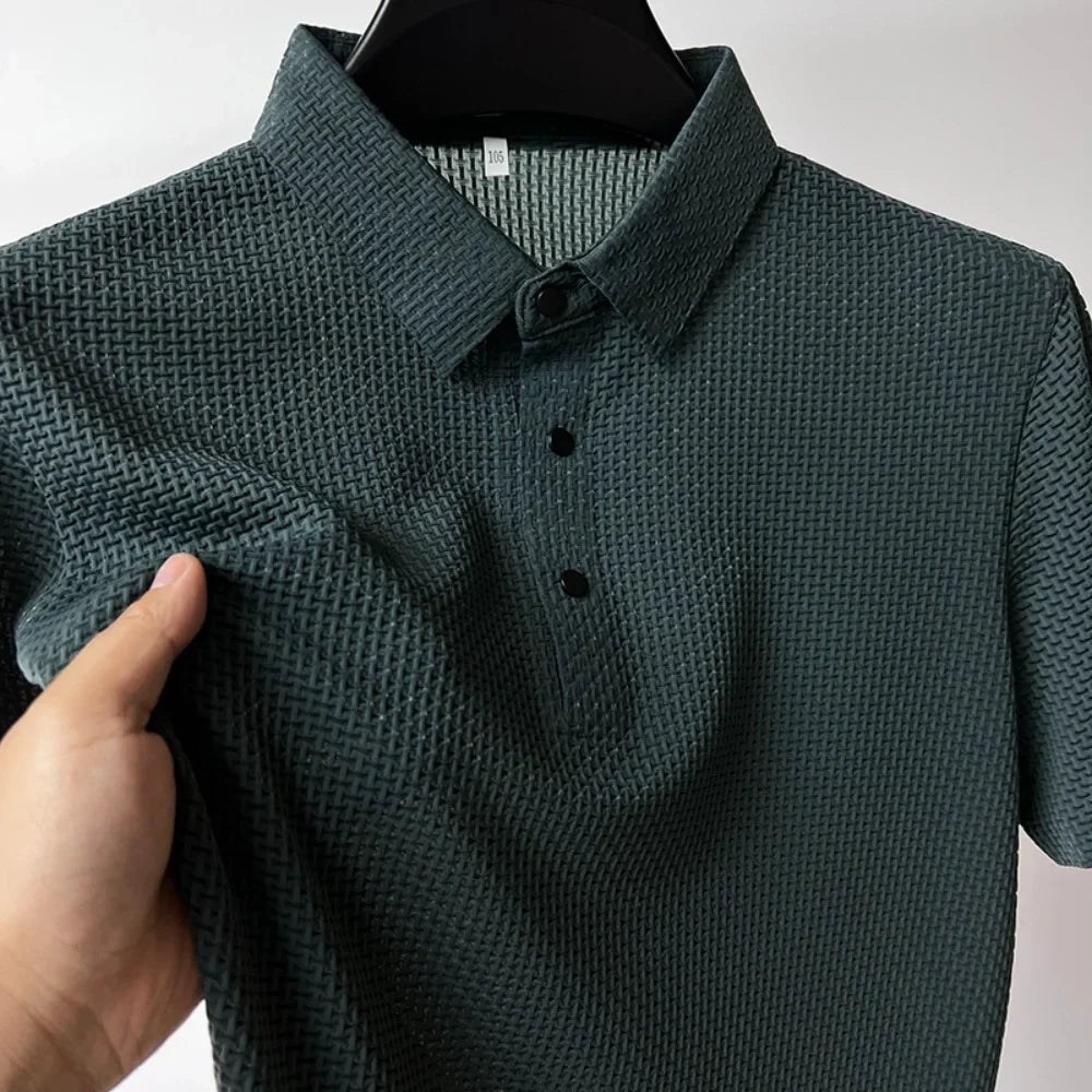 Summer  Men's Short Sleeve T-shirt  POLO