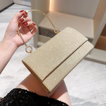 Shiny Clutch Handbag for Women