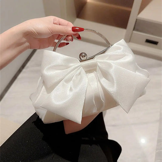 Satin Bow Fairy Evening Bags