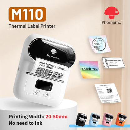 Mini Portable Thermal Label Printer