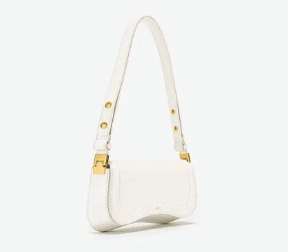 Women's Adjustable Crossbody Shoulder Bag Retro Underarm Saddle Bag