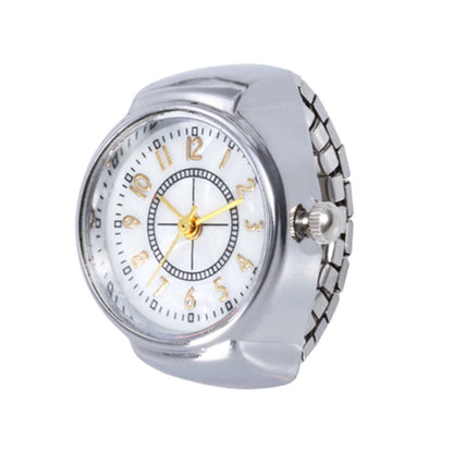 Montre Bague Quartz Chic : Élégant Accessoire Horloger et de Mode